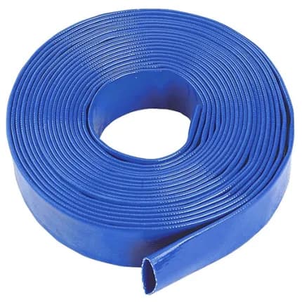 High-Pressure Layflat Canvas Delivery Hose Pipe coiled roll