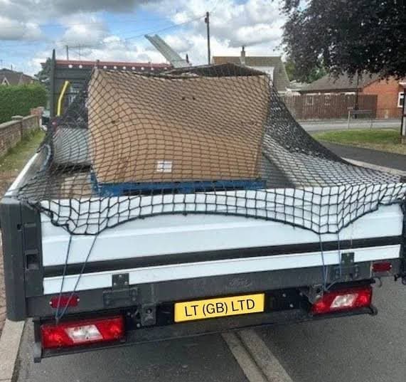 Cargo Truck Bed Containment Net view 1 Karachi